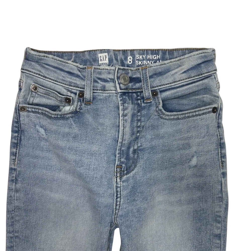 Gap Kids Sky‎ High Skinny Ankle Jeans